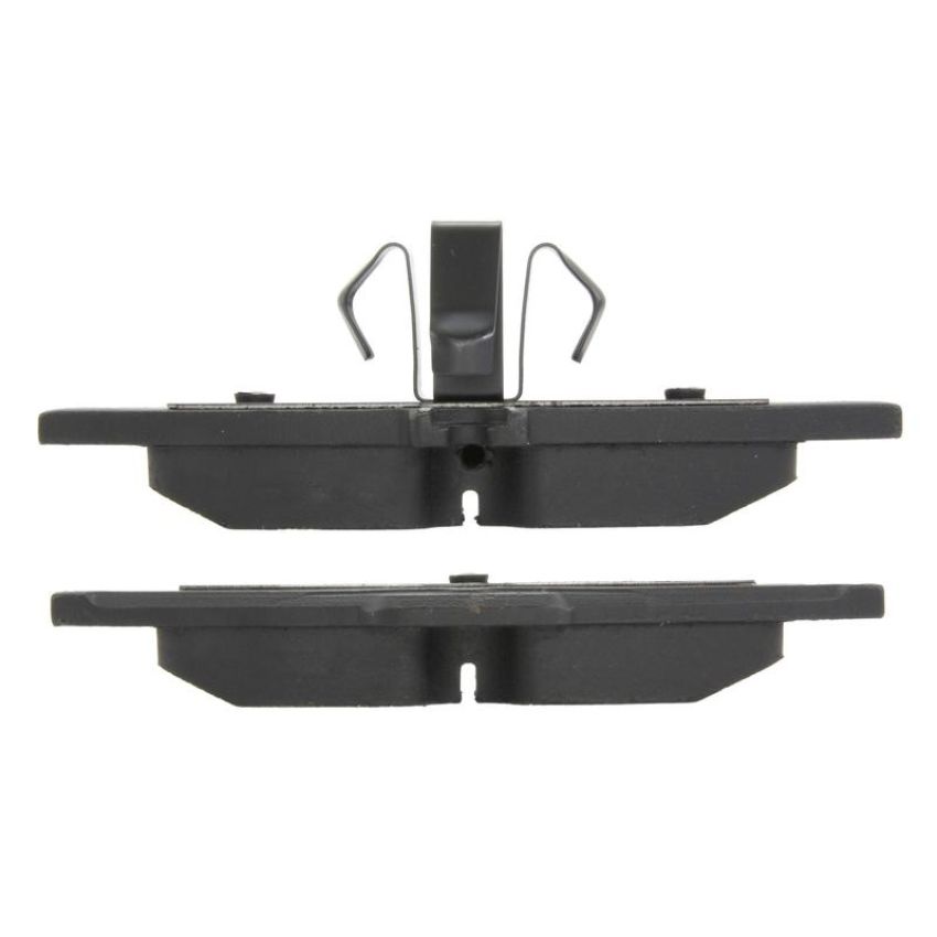 CENTRIC PARTS 104.13411 Posi Quiet Semi-Metallic Brake Pads with Hardware