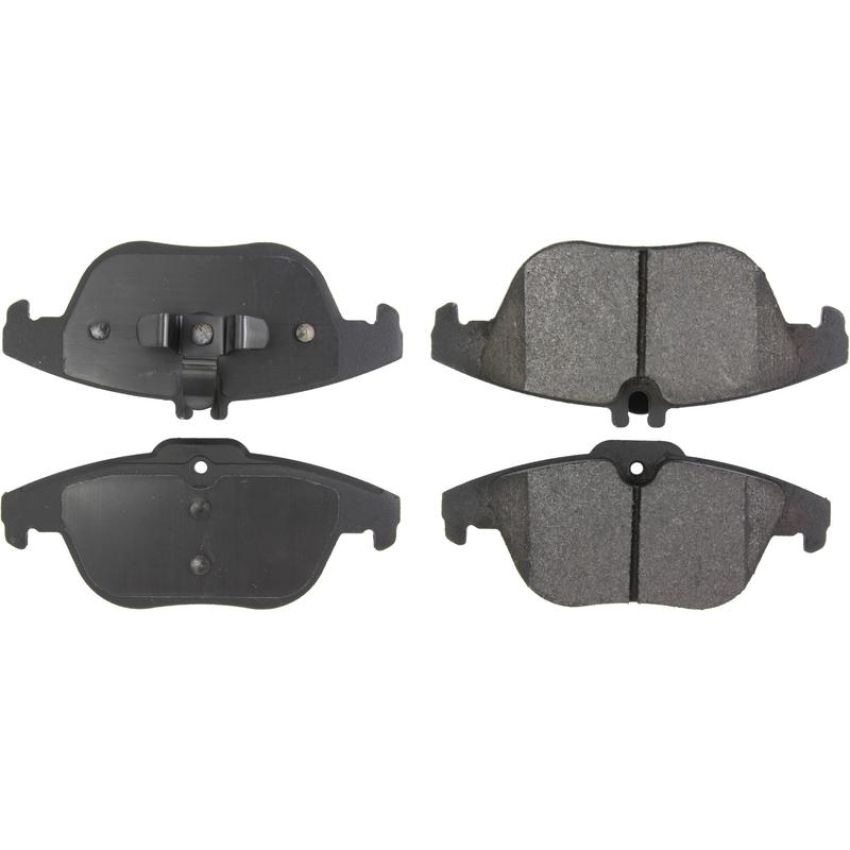 CENTRIC PARTS 104.13411 Posi Quiet Semi-Metallic Brake Pads with Hardware