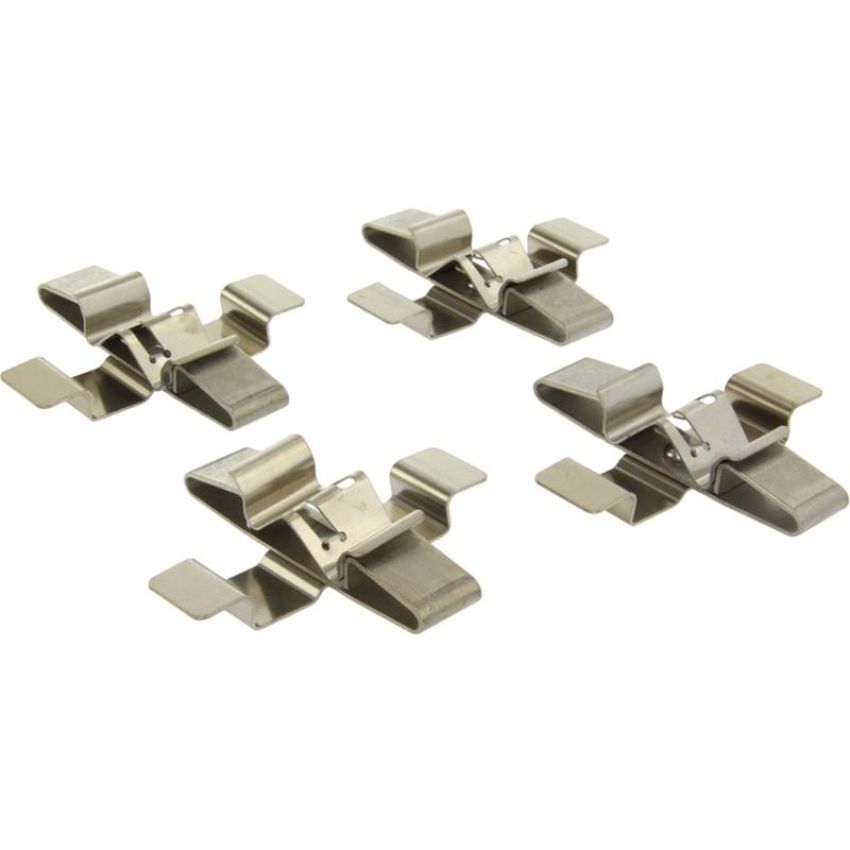 CENTRIC PARTS 104.13490 Posi Quiet Semi-Metallic Brake Pads with Hardware