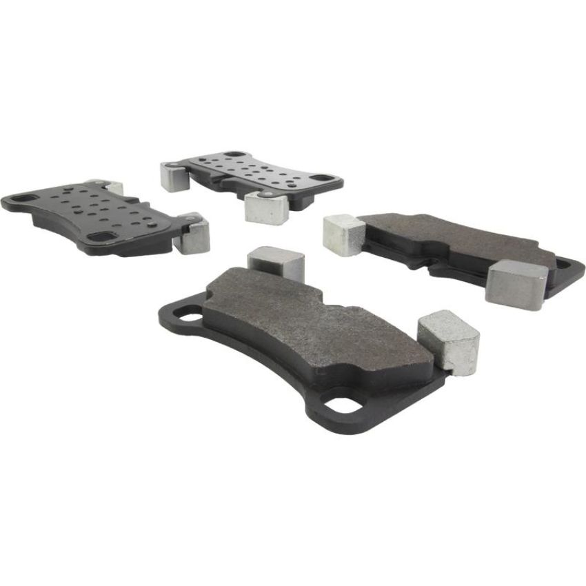 CENTRIC PARTS 104.13500 Posi Quiet Semi-Metallic Brake Pads with Hardware