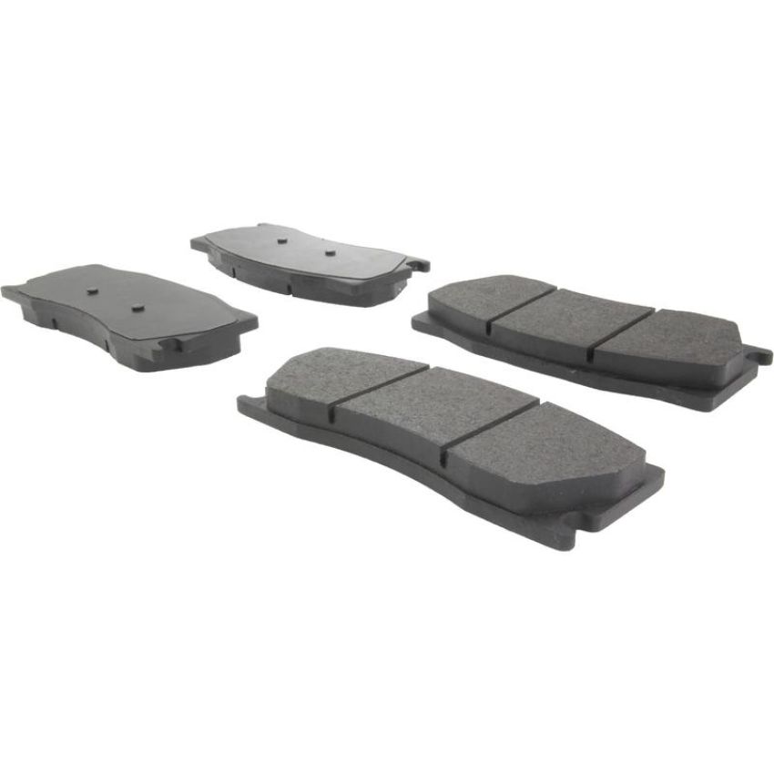 CENTRIC PARTS 104.13550 Posi Quiet Semi-Metallic Brake Pads with Hardware