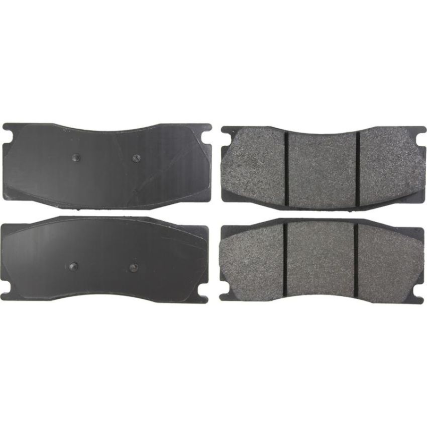 CENTRIC PARTS 104.13550 Posi Quiet Semi-Metallic Brake Pads with Hardware