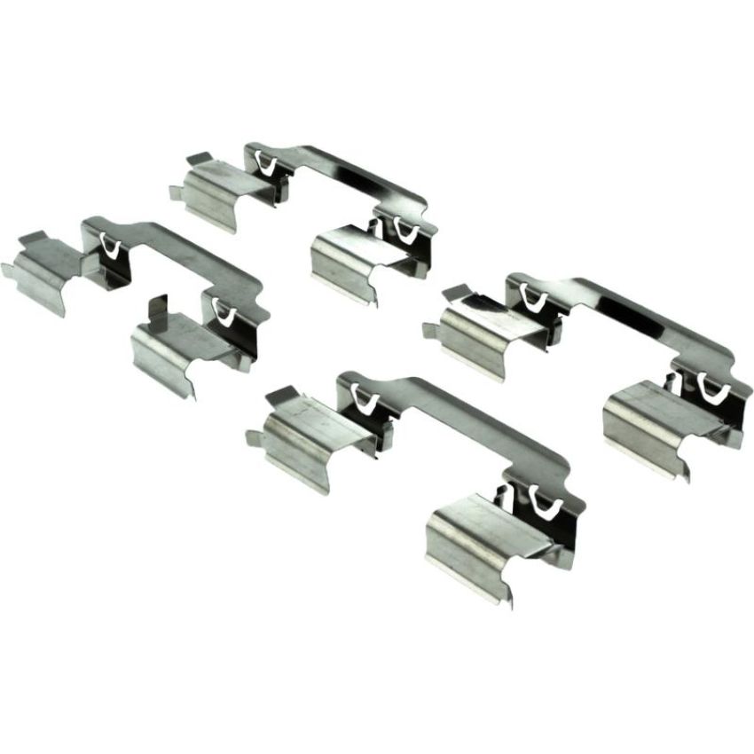 CENTRIC PARTS 104.13570 Posi Quiet Semi-Metallic Brake Pads with Hardware