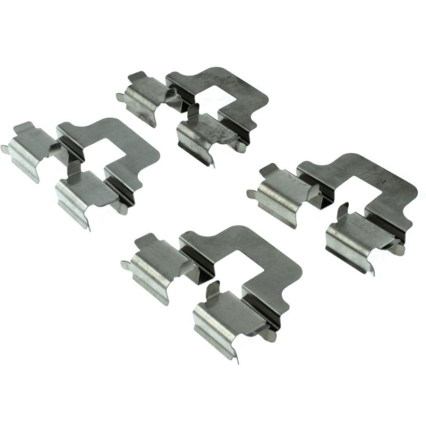 CENTRIC PARTS 104.13580 Posi Quiet Semi-Metallic Brake Pads with Hardware