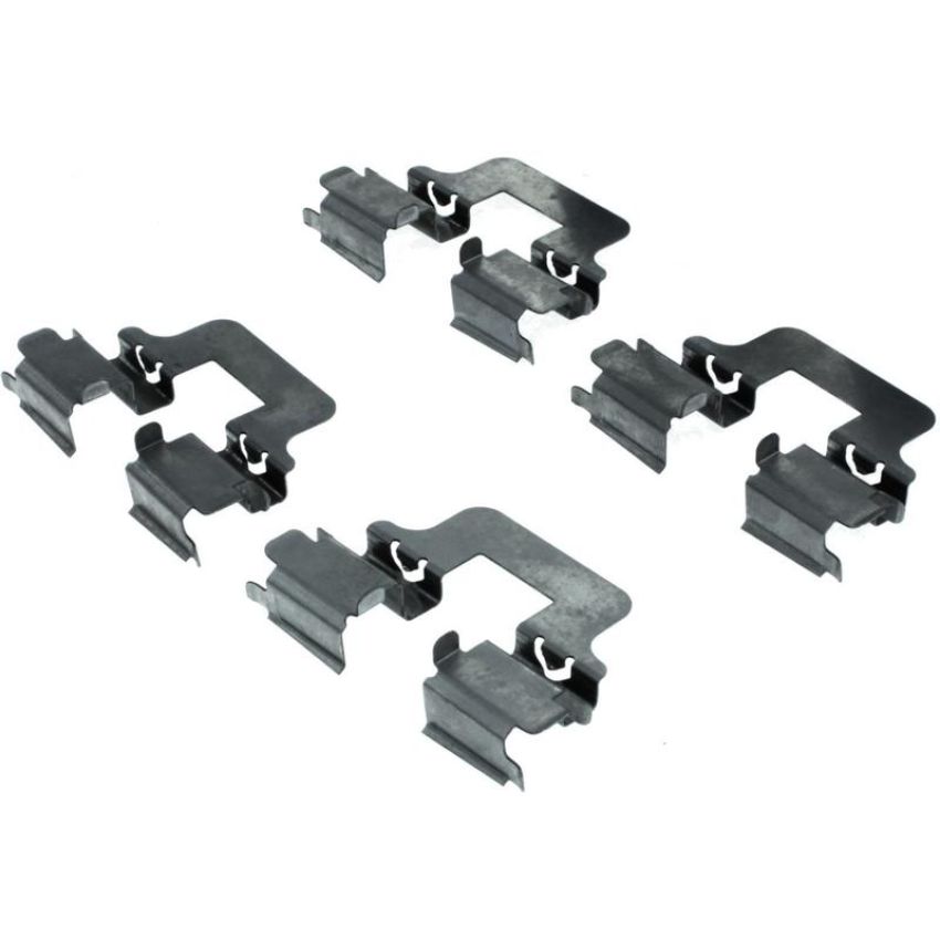 CENTRIC PARTS 104.13620 Posi Quiet Semi-Metallic Brake Pads with Hardware