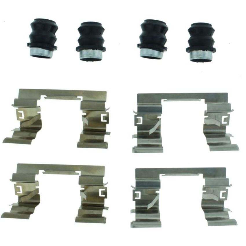 CENTRIC PARTS 104.13630 Posi Quiet Semi-Metallic Brake Pads with Hardware