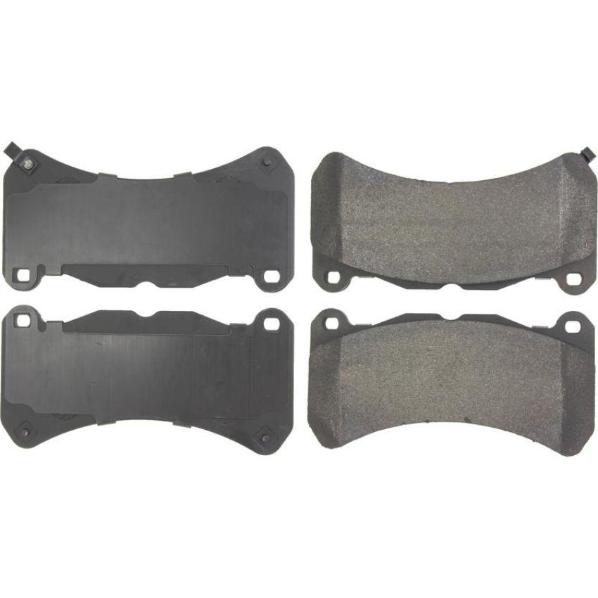 CENTRIC PARTS 104.13650 Posi Quiet Semi-Metallic Brake Pads with Hardware