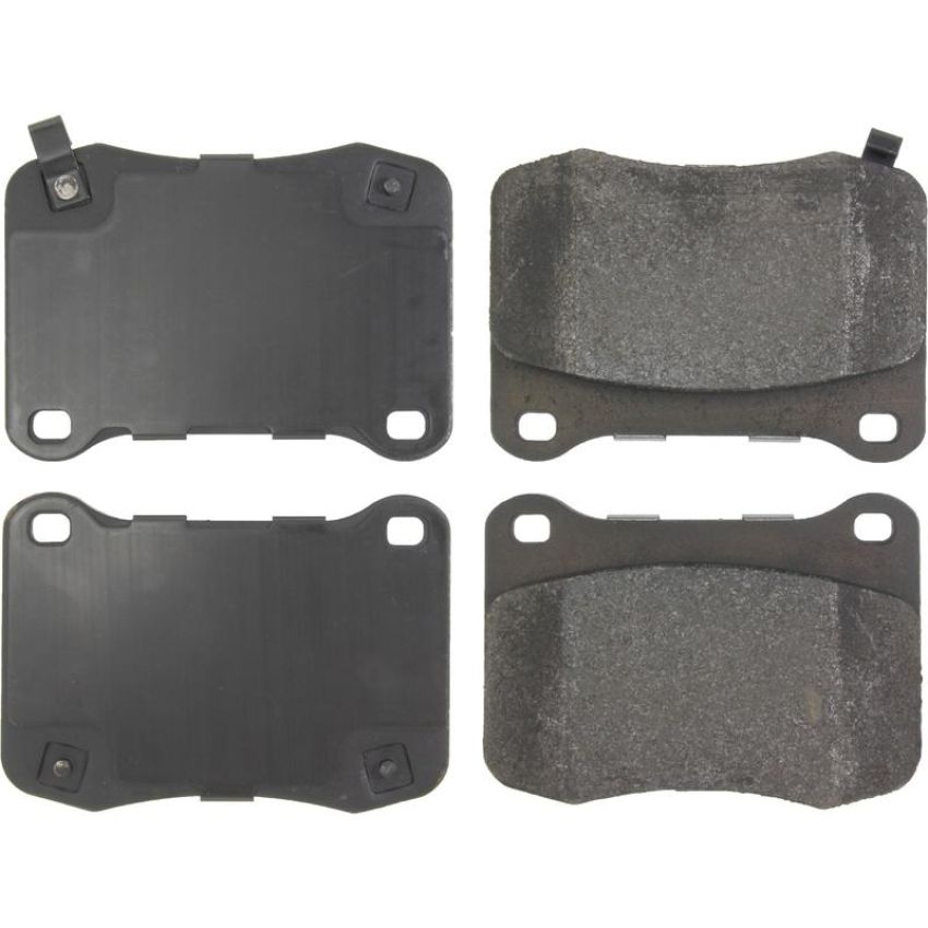 CENTRIC PARTS 104.13660 Posi Quiet Semi-Metallic Brake Pads