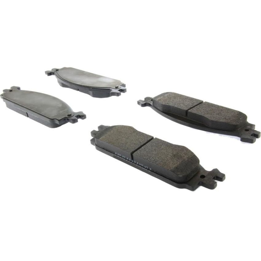 CENTRIC PARTS 104.13760 Posi Quiet Semi-Metallic Brake Pads with Hardware