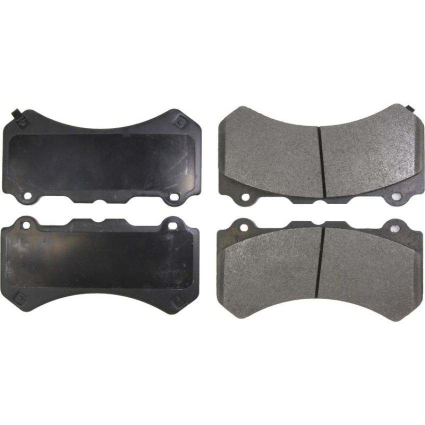 CENTRIC PARTS 104.13820 Posi Quiet Semi-Metallic Brake Pads