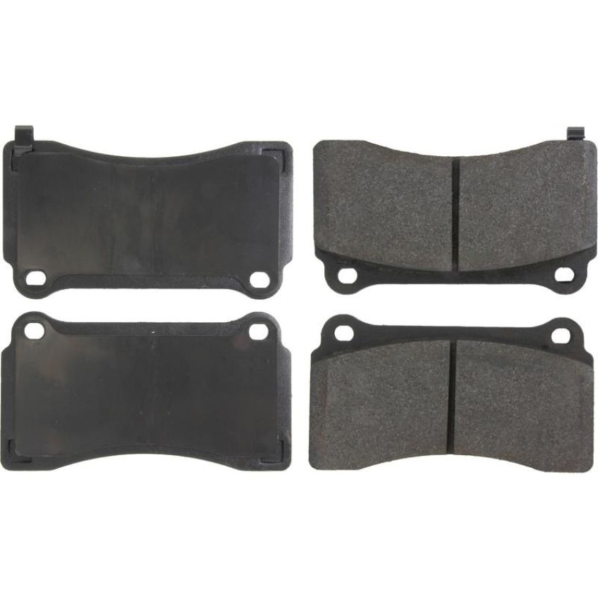 CENTRIC PARTS 104.13830 Posi Quiet Semi-Metallic Brake Pads with Hardware