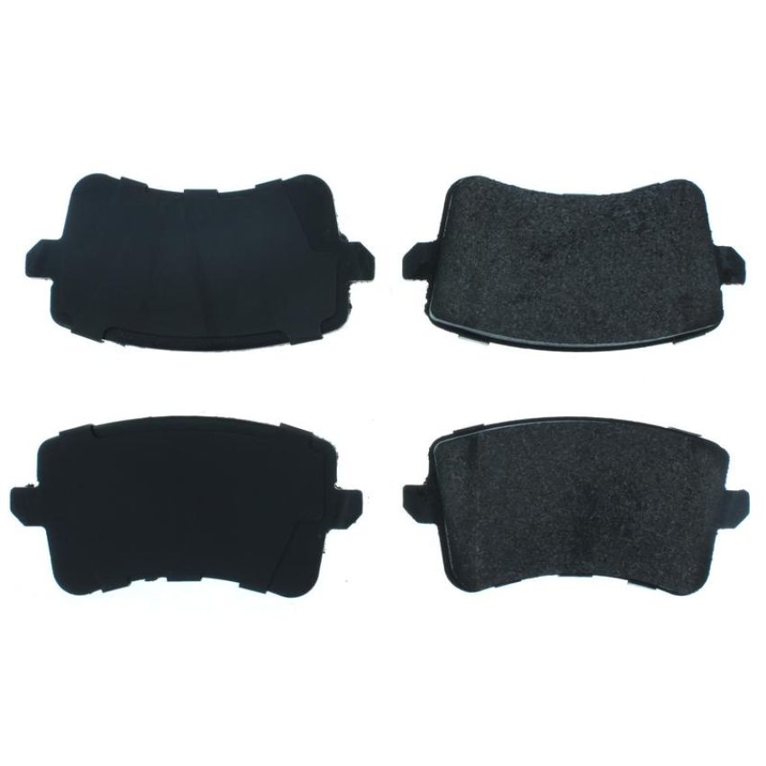 CENTRIC PARTS 104.13860 Posi Quiet Semi-Metallic Brake Pads with Hardware