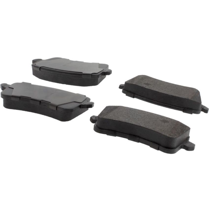 CENTRIC PARTS 104.13861 Posi Quiet Semi-Metallic Brake Pads with Hardware