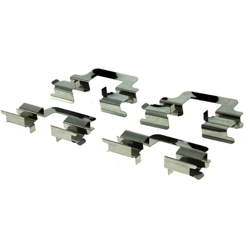 CENTRIC PARTS 104.13861 Posi Quiet Semi-Metallic Brake Pads with Hardware