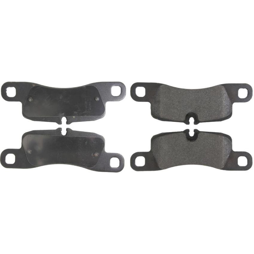 CENTRIC PARTS 104.13901 Posi Quiet Semi-Metallic Brake Pads with Hardware