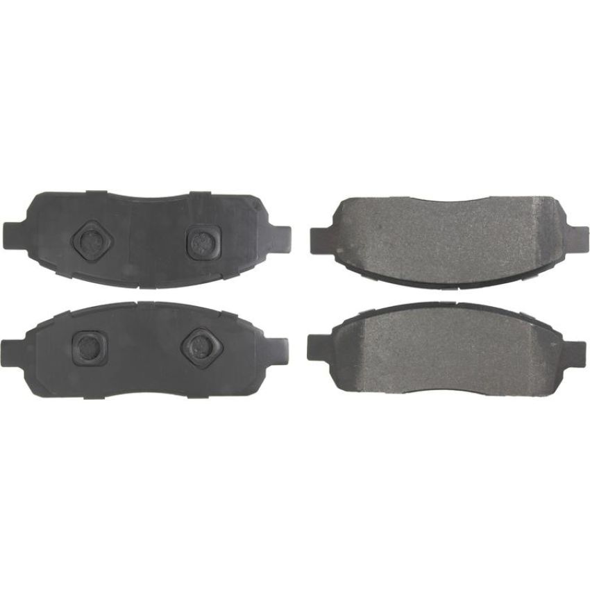 CENTRIC PARTS 104.13920 Posi Quiet Semi-Metallic Brake Pads with Hardware