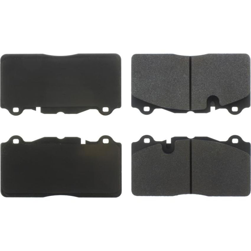 CENTRIC PARTS 104.13950 Posi Quiet Semi-Metallic Brake Pads with Hardware