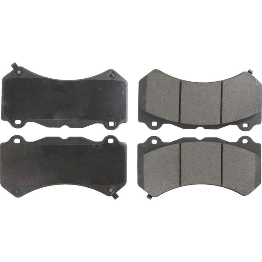 CENTRIC PARTS 104.14050 Posi Quiet Semi-Metallic Brake Pads with Hardware