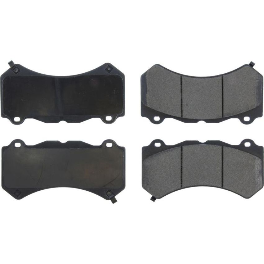 CENTRIC PARTS 104.14051 Posi Quiet Semi-Metallic Brake Pads with Hardware