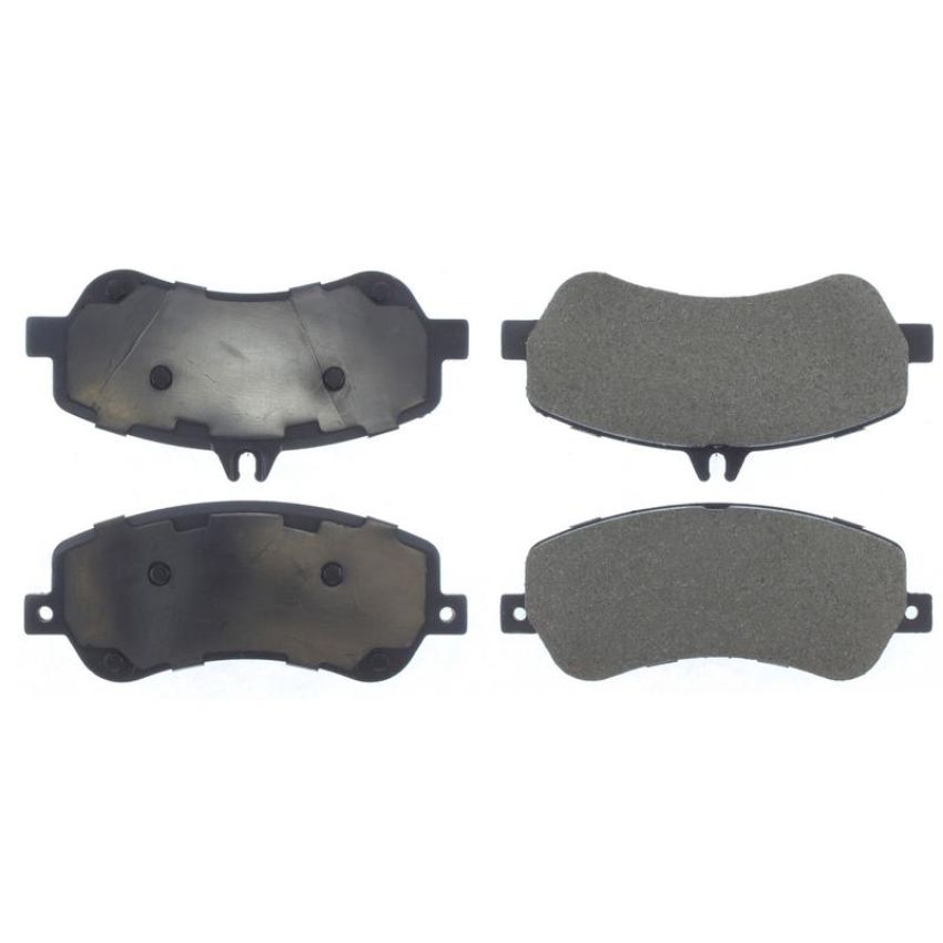 CENTRIC PARTS 104.14060 Posi Quiet Semi-Metallic Brake Pads with Hardware
