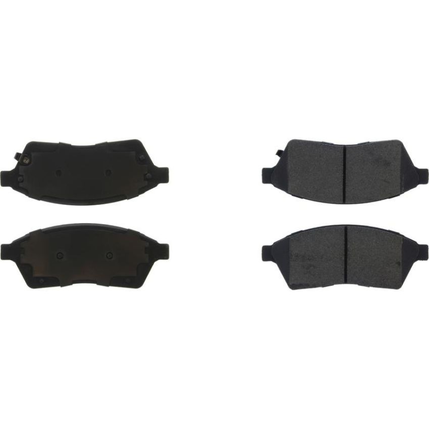 CENTRIC PARTS 104.14220 Posi Quiet Semi-Metallic Brake Pads with Hardware