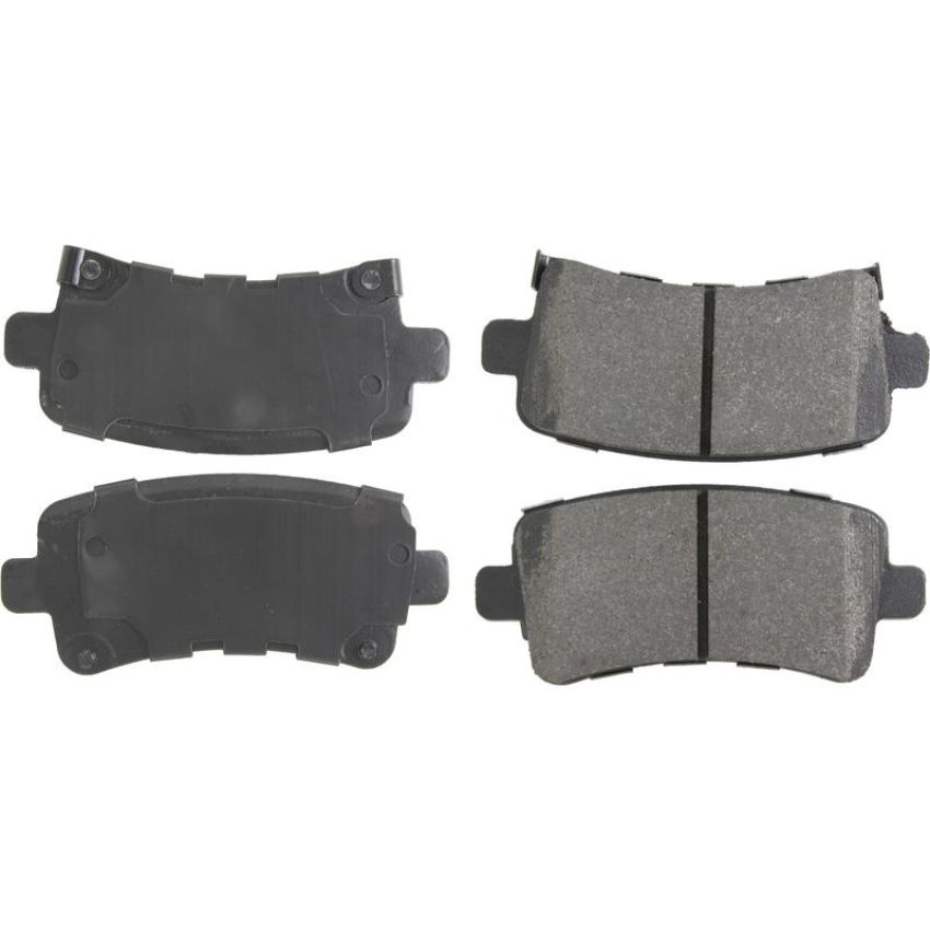 CENTRIC PARTS 104.14300 Posi Quiet Semi-Metallic Brake Pads with Hardware