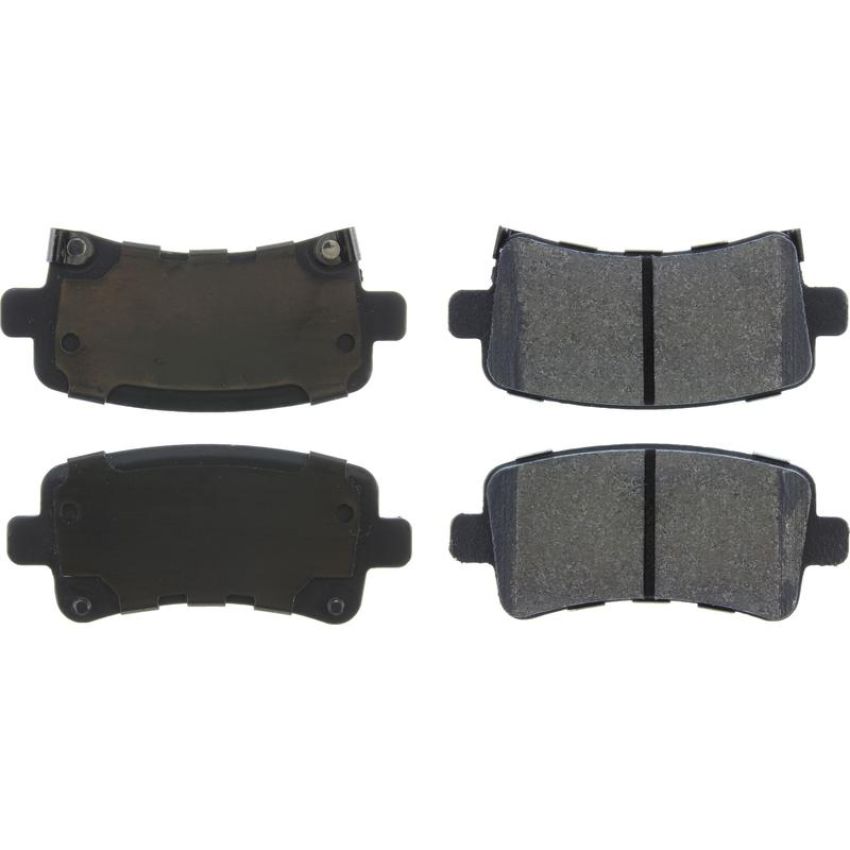 CENTRIC PARTS 104.14302 Posi Quiet Semi-Metallic Brake Pads with Hardware