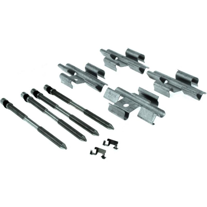 CENTRIC PARTS 104.14400 Posi Quiet Semi-Metallic Brake Pads with Hardware