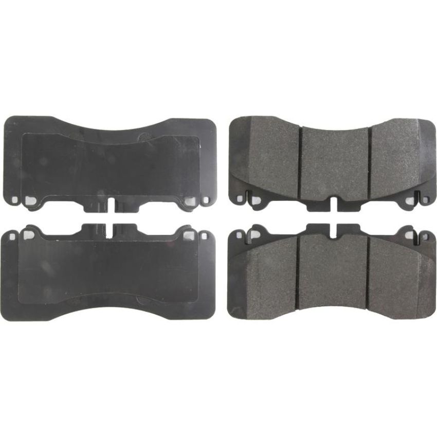 CENTRIC PARTS 104.14400 Posi Quiet Semi-Metallic Brake Pads with Hardware