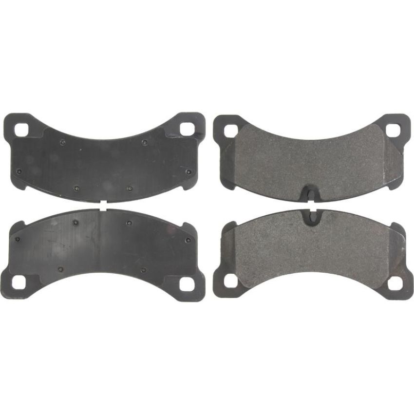 CENTRIC PARTS 104.14520 Posi Quiet Semi-Metallic Brake Pads with Hardware