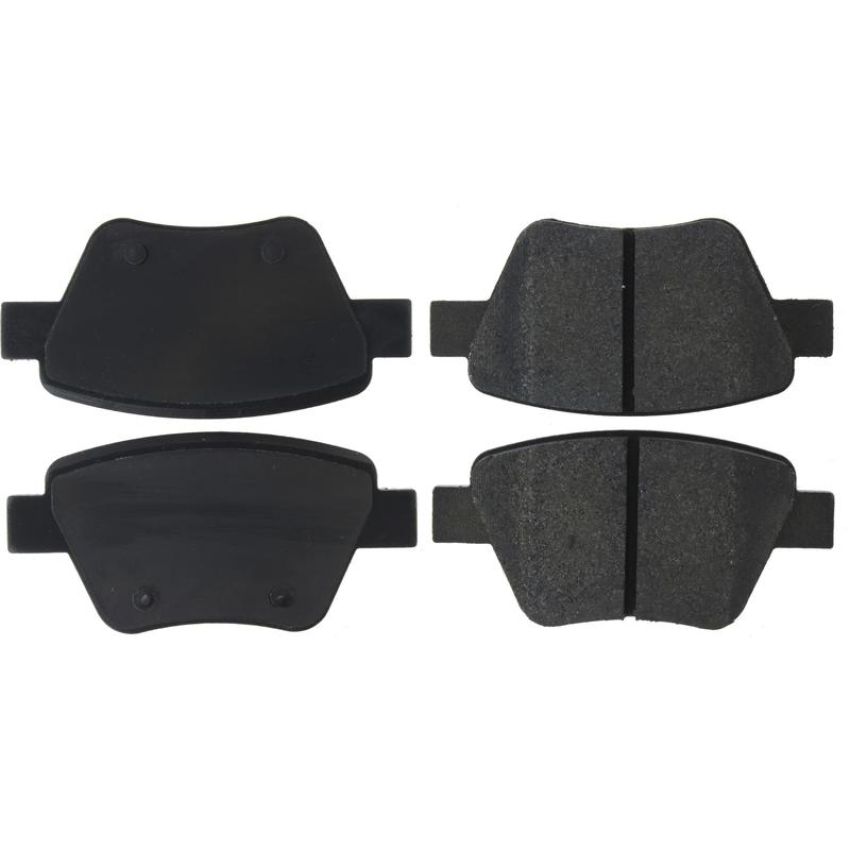 CENTRIC PARTS 104.14560 Posi Quiet Semi-Metallic Brake Pads with Hardware