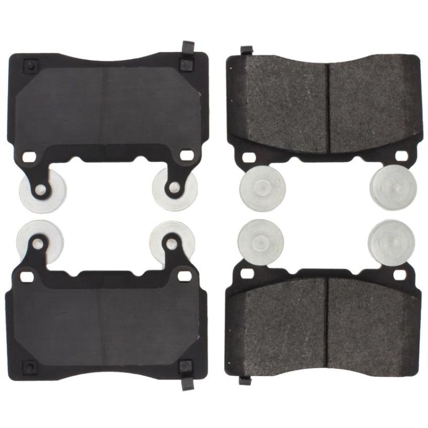 CENTRIC PARTS 104.14740 Posi Quiet Semi-Metallic Brake Pads with Hardware