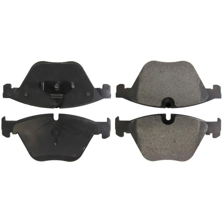 CENTRIC PARTS 104.15050 Posi Quiet Semi-Metallic Brake Pads with Hardware