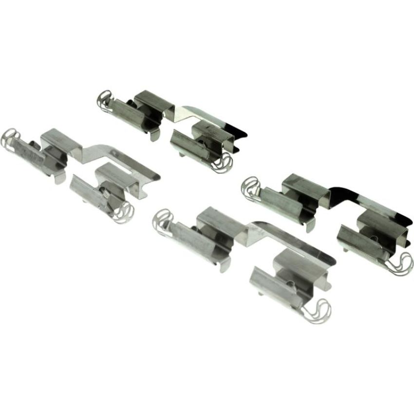 CENTRIC PARTS 104.15471 Posi Quiet Semi-Metallic Brake Pads with Hardware