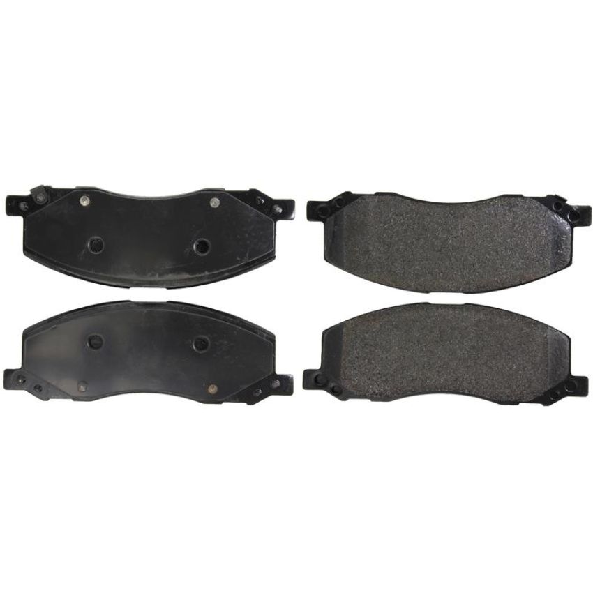 CENTRIC PARTS 104.15580 Posi Quiet Semi-Metallic Brake Pads with Hardware