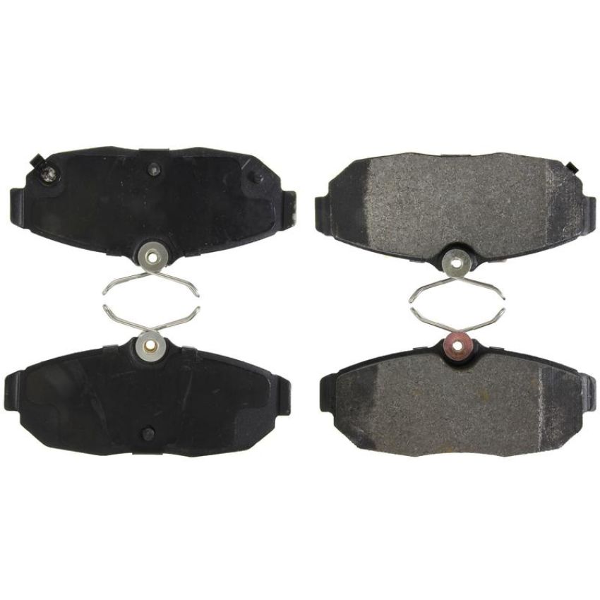CENTRIC PARTS 104.15620 Posi Quiet Semi-Metallic Brake Pads with Hardware