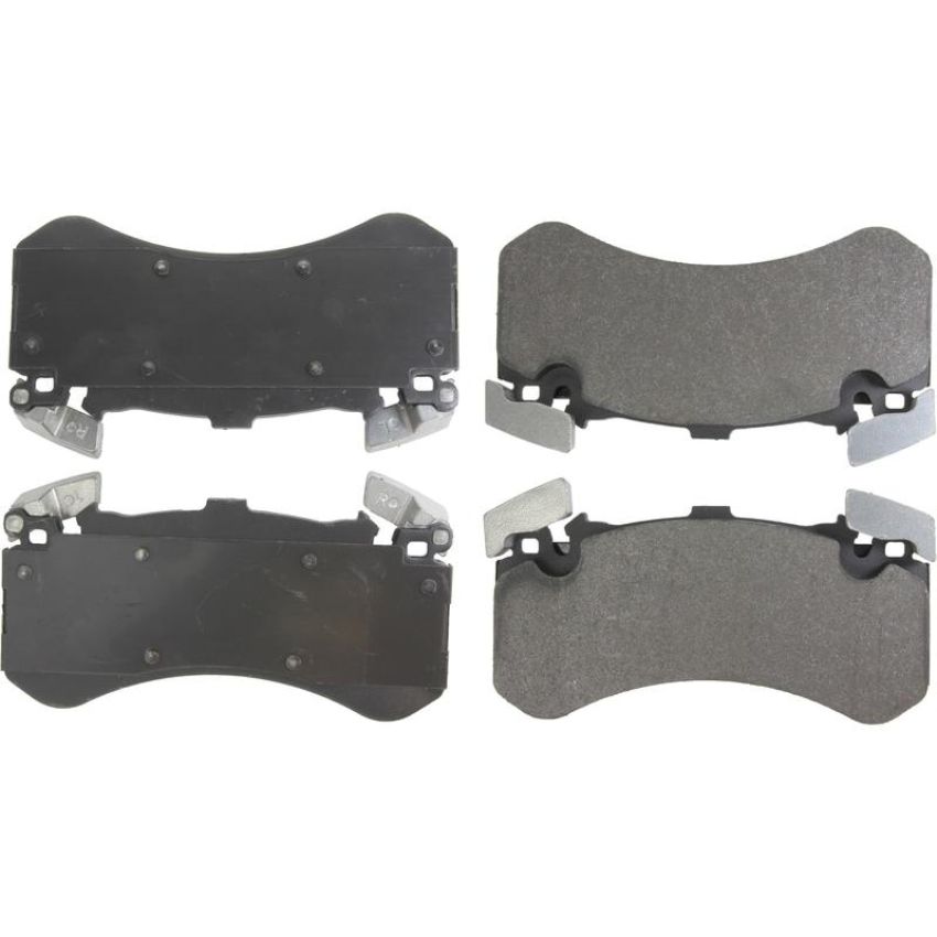 CENTRIC PARTS 104.15750 Posi Quiet Semi-Metallic Brake Pads with Hardware