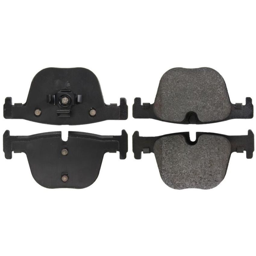 CENTRIC PARTS 104.16100 Posi Quiet Semi-Metallic Brake Pads with Hardware