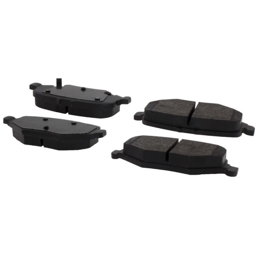 CENTRIC PARTS 104.16120 Posi Quiet Semi-Metallic Brake Pads with Hardware