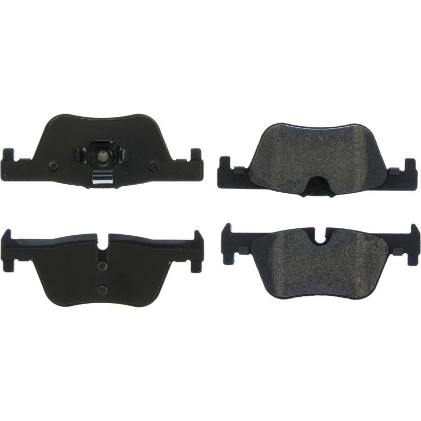 CENTRIC PARTS 104.16130 Posi Quiet Semi-Metallic Brake Pads with Hardware