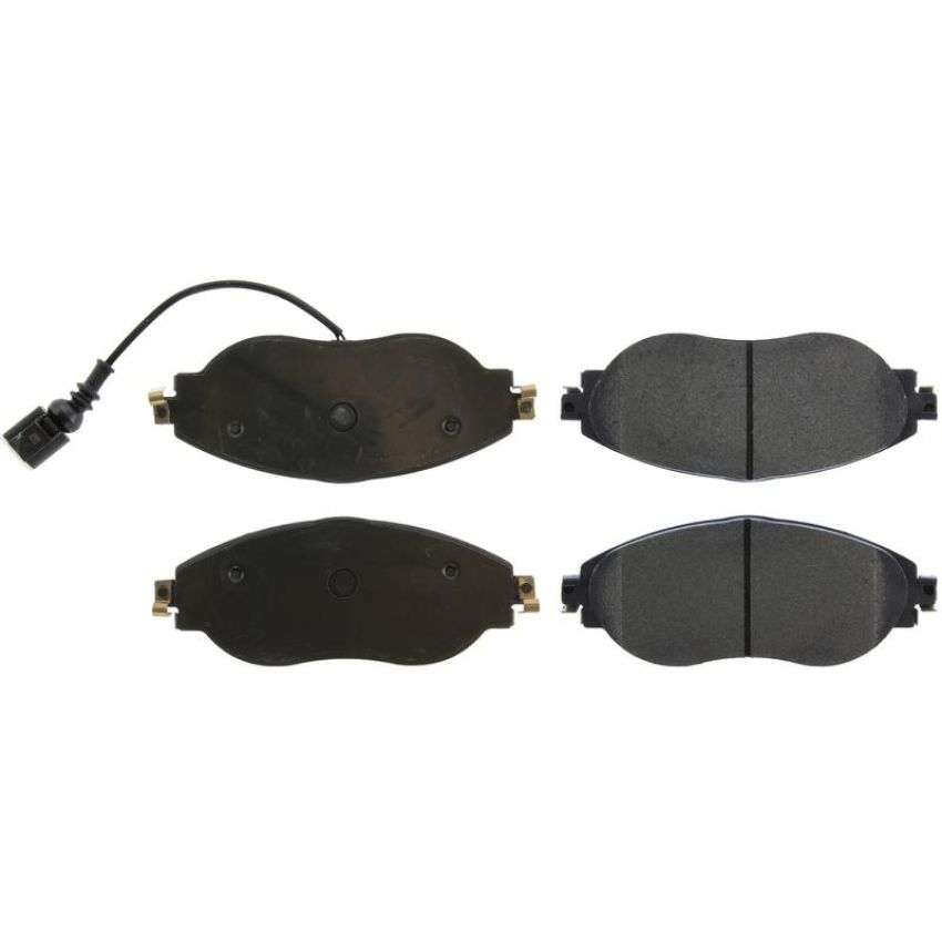 CENTRIC PARTS 104.16330 Posi Quiet Semi-Metallic Brake Pads with Hardware