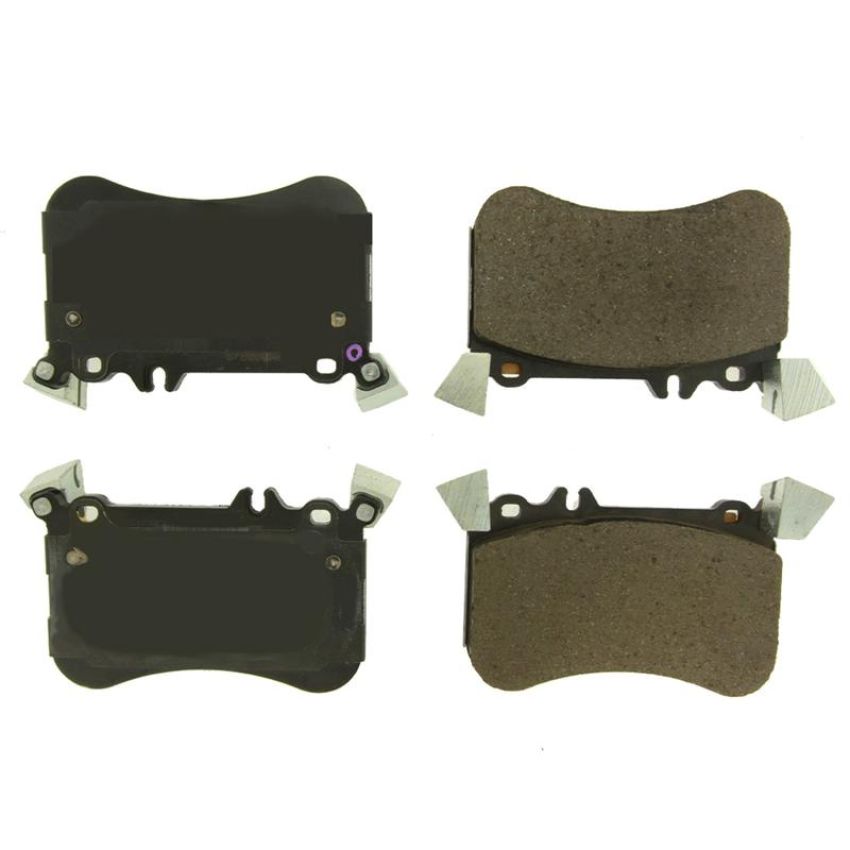 CENTRIC PARTS 104.16340 Posi Quiet Semi-Metallic Brake Pads with Hardware