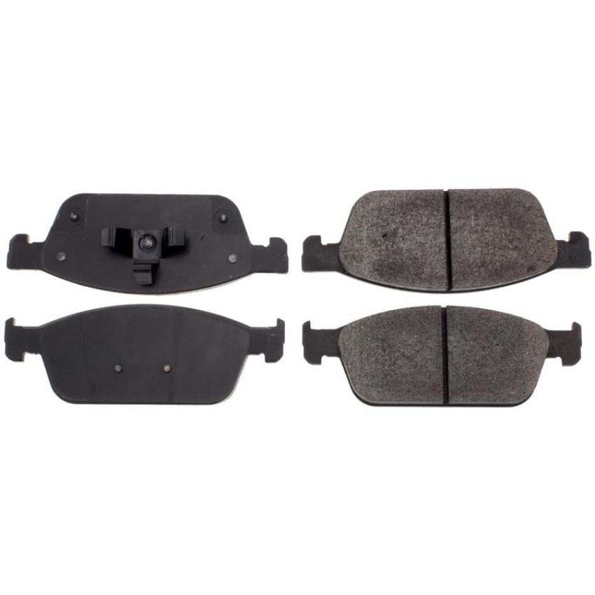 CENTRIC PARTS 104.16450 Posi Quiet Semi-Metallic Brake Pads with Hardware