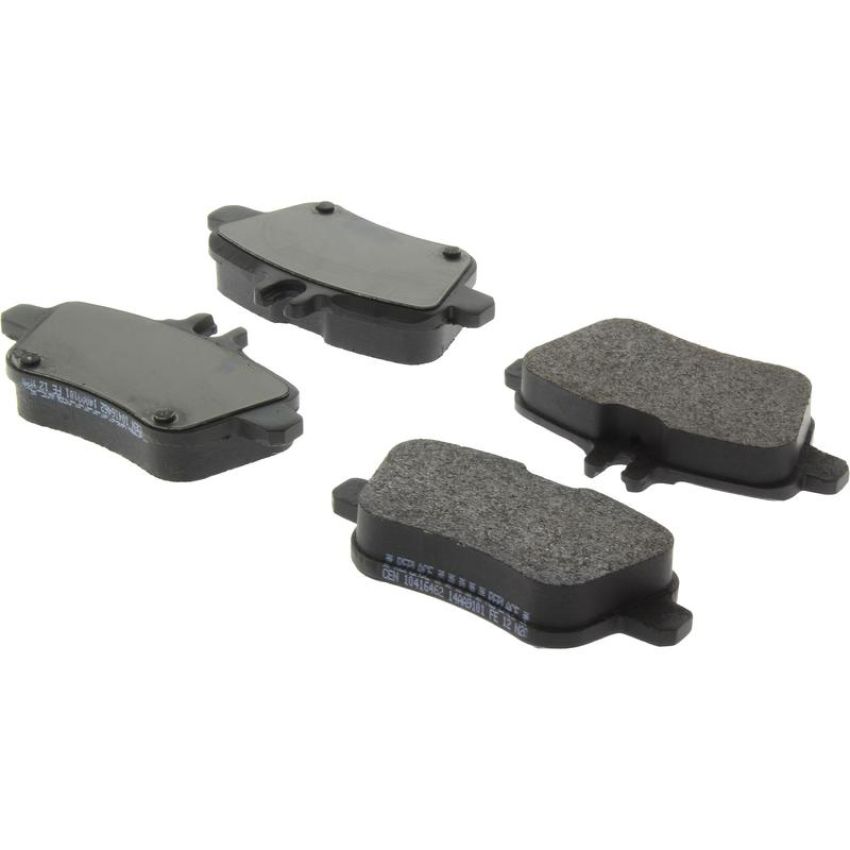 CENTRIC PARTS 104.16462 Posi Quiet Semi-Metallic Brake Pads with Hardware