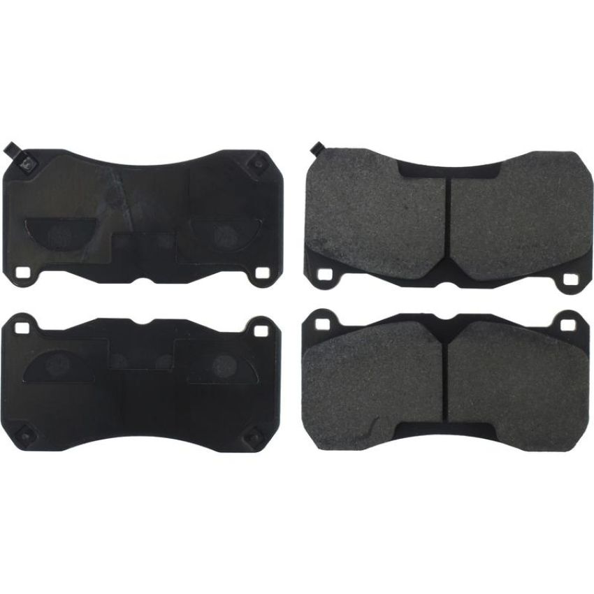 CENTRIC PARTS 104.16660 Posi Quiet Semi-Metallic Brake Pads