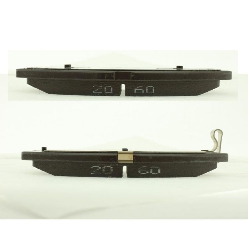 CENTRIC PARTS 104.16780 Posi Quiet Semi-Metallic Brake Pads with Hardware