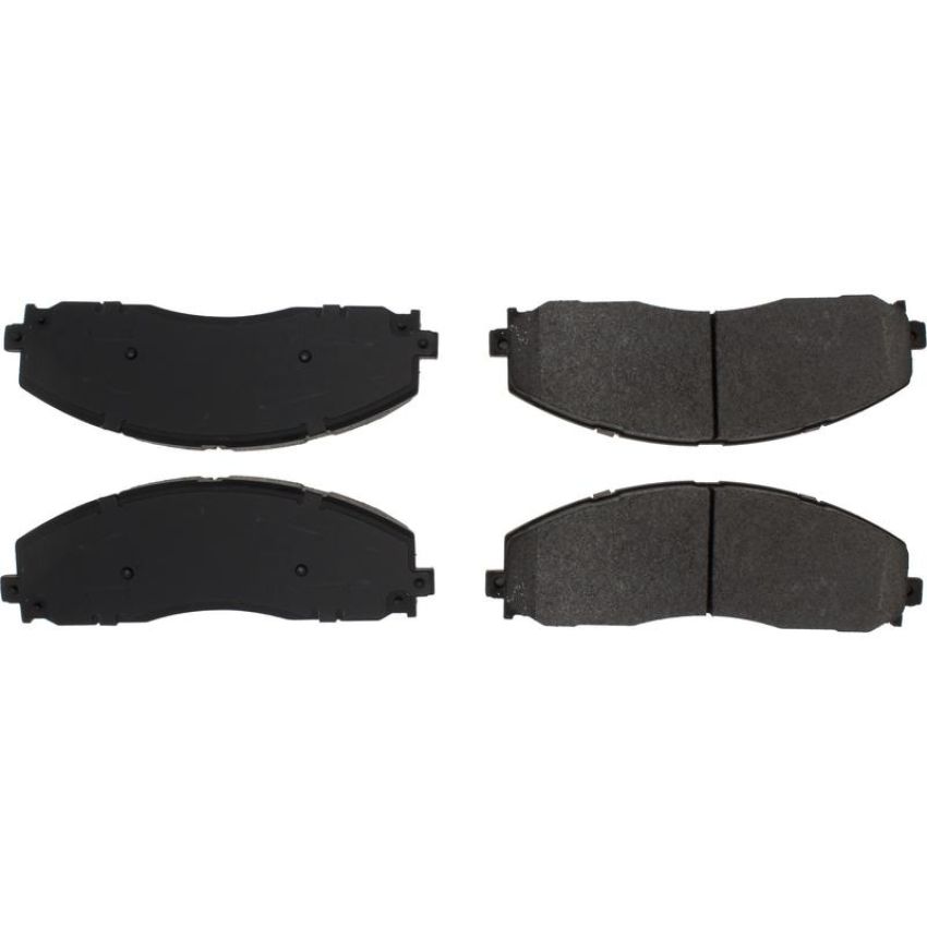 CENTRIC PARTS 104.16800 Posi Quiet Semi-Metallic Brake Pads with Hardware