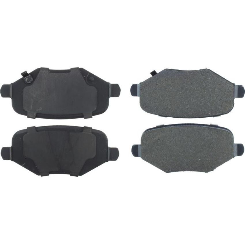 CENTRIC PARTS 104.17190 Posi Quiet Semi-Metallic Brake Pads with Hardware