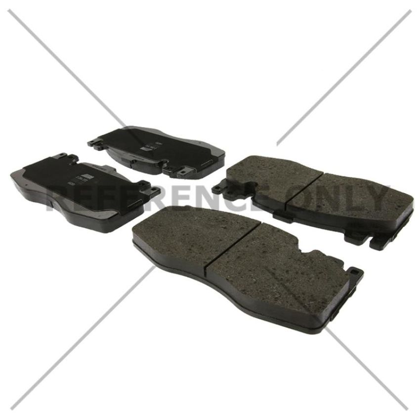 CENTRIC PARTS 104.17380 Posi Quiet Semi-Metallic Brake Pads with Hardware