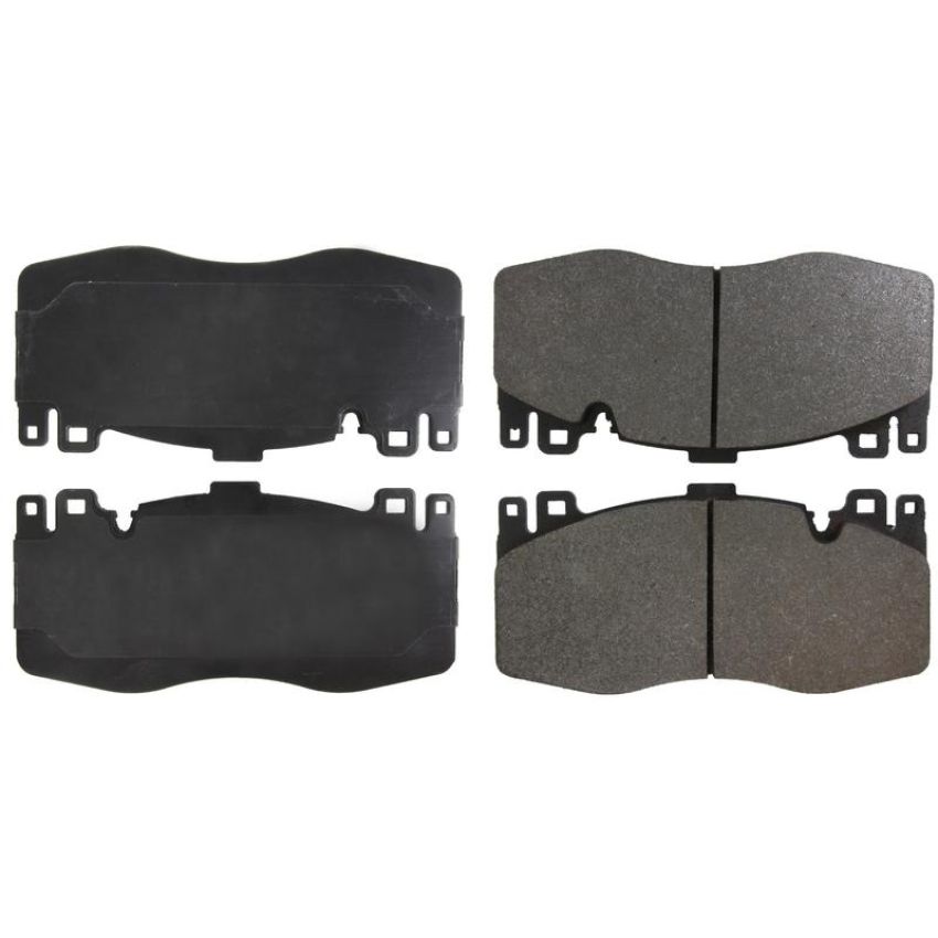 CENTRIC PARTS 104.17380 Posi Quiet Semi-Metallic Brake Pads with Hardware